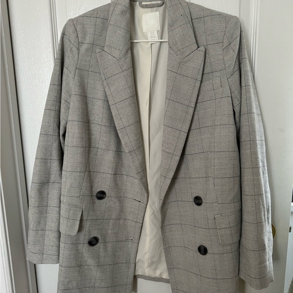 H&M Plaid Blazer - Picture 2 of 5